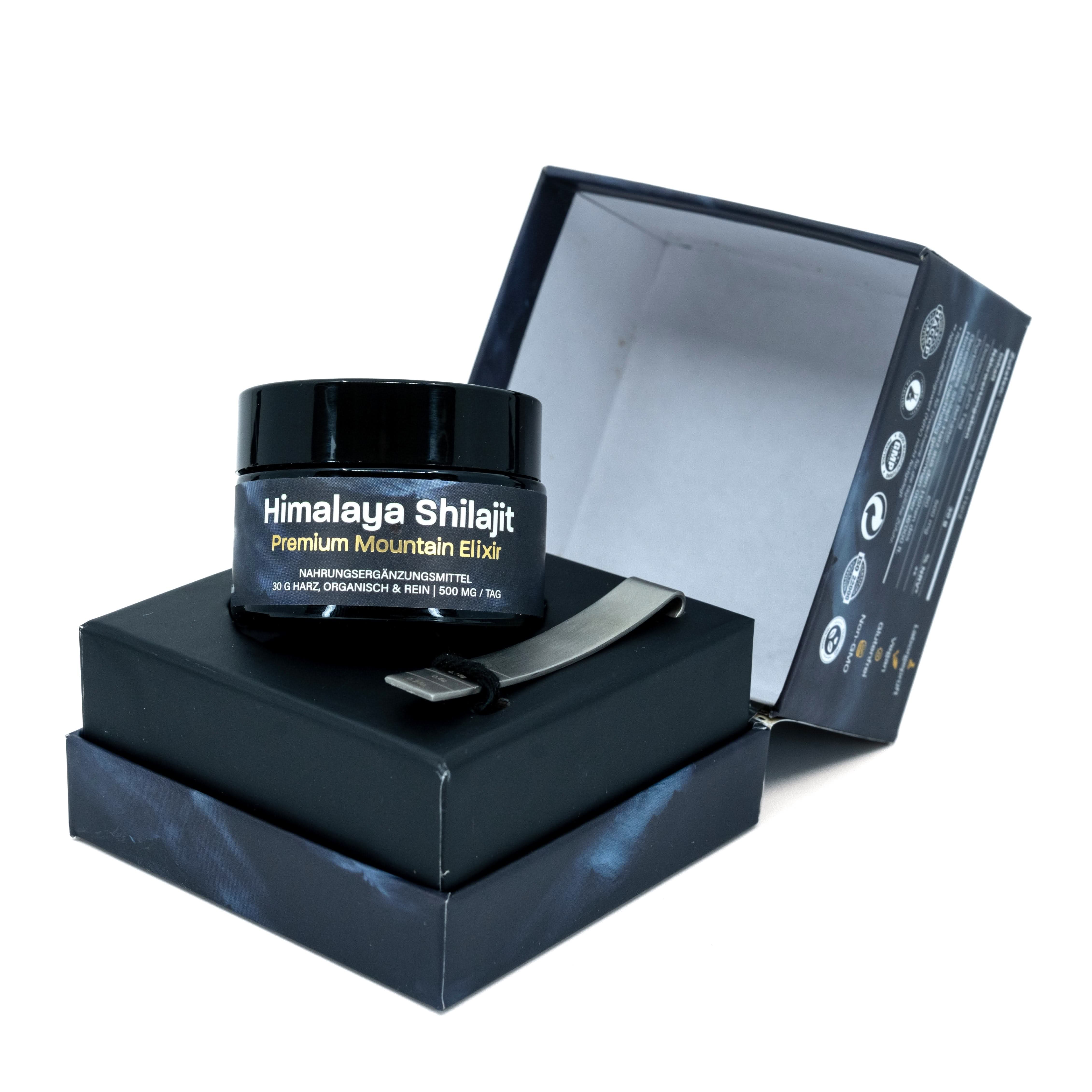 Shilajit Power Bundle - All in One: Harz, Kapseln & Gummies