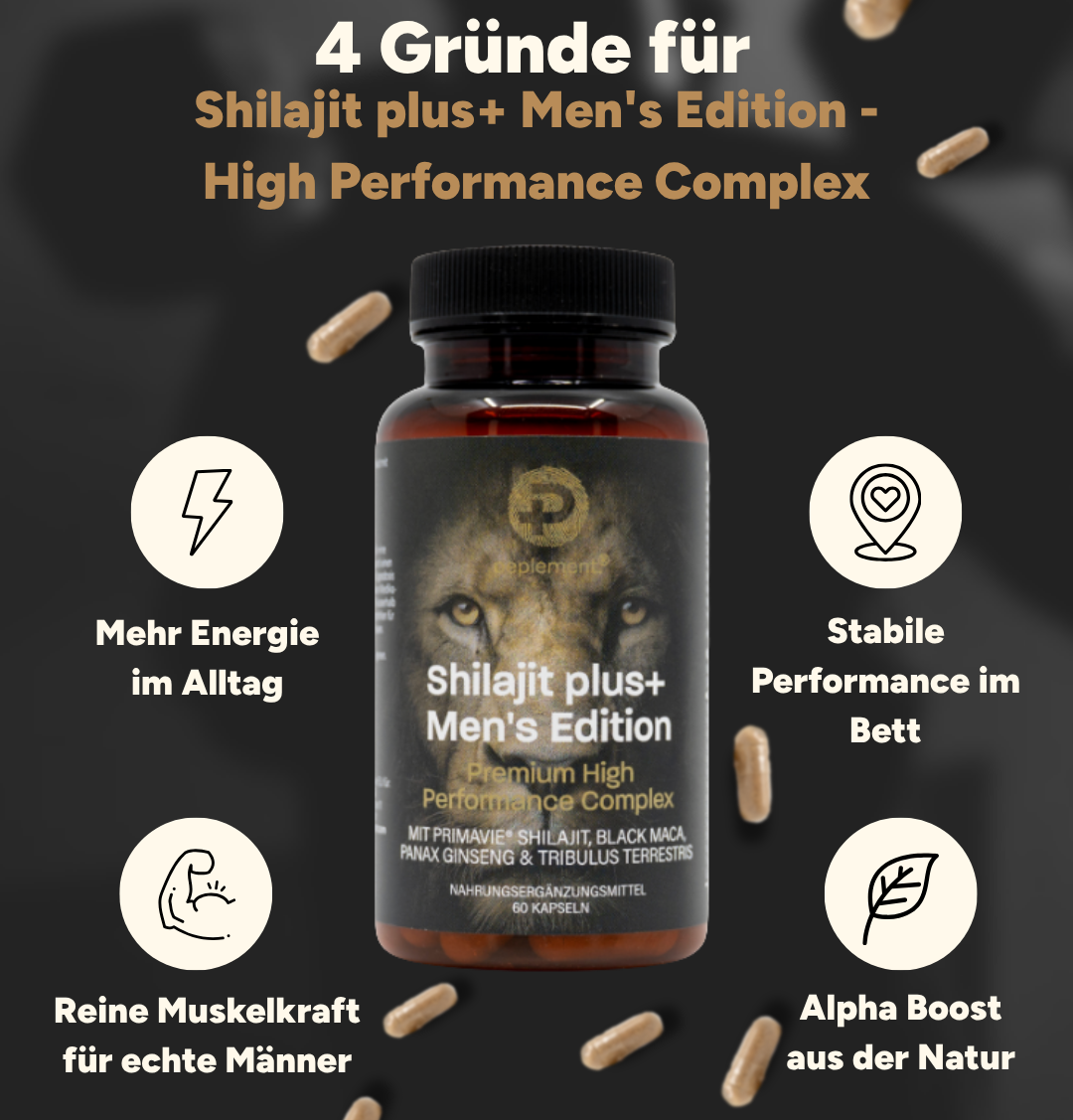 Shilajit plus+ Men's Edition - High Performance Complex