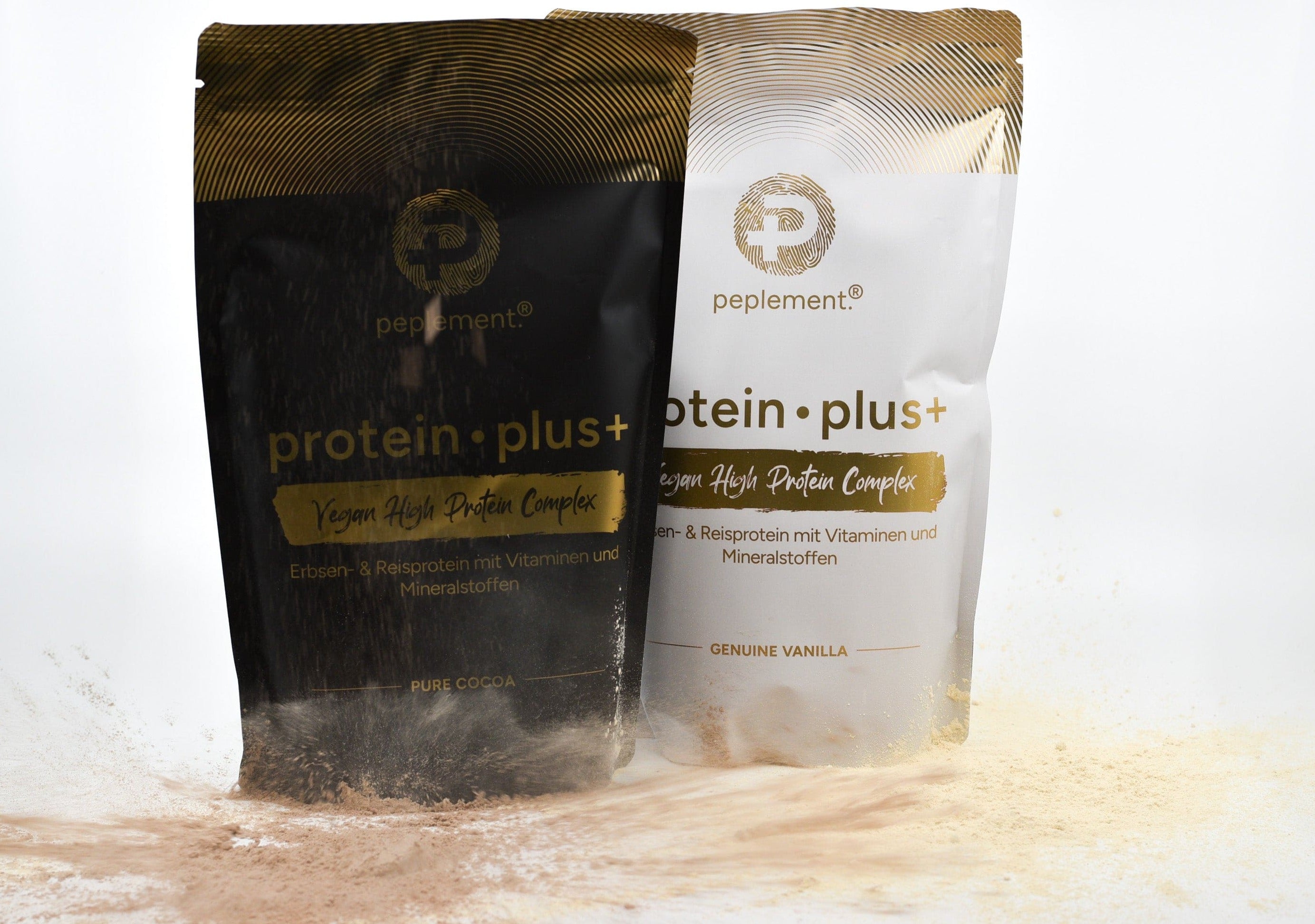 Veganes Protein Power-Duo-Pack Vanille & Schokolade