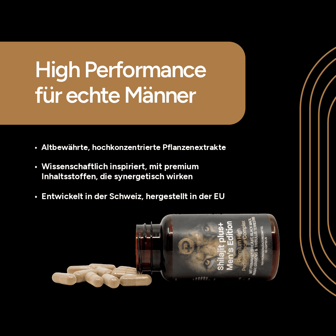 Shilajit plus+ Men's Edition - High Performance Complex