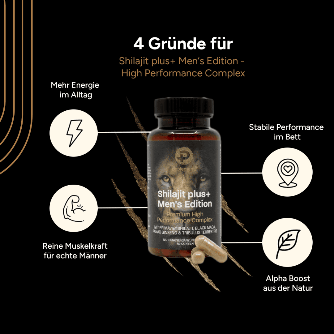 Shilajit plus+ Men's Edition - High Performance Complex