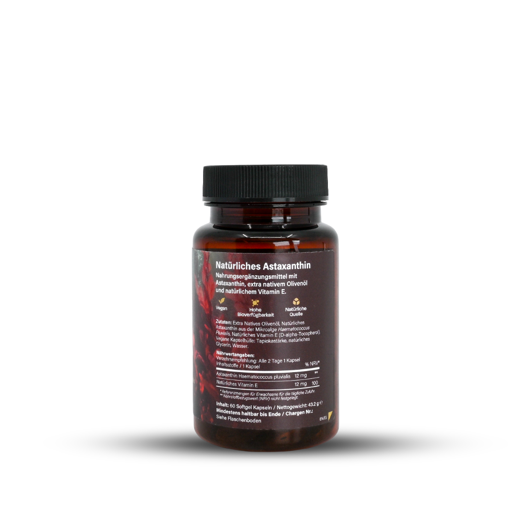 Astaxanthin Softgelkapseln 12 mg