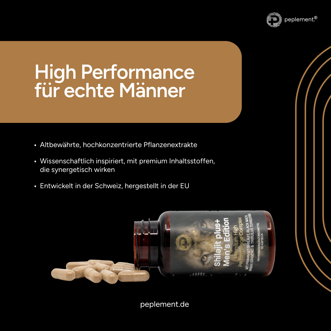 Shilajit plus+ Men's Edition - High Performance Complex
